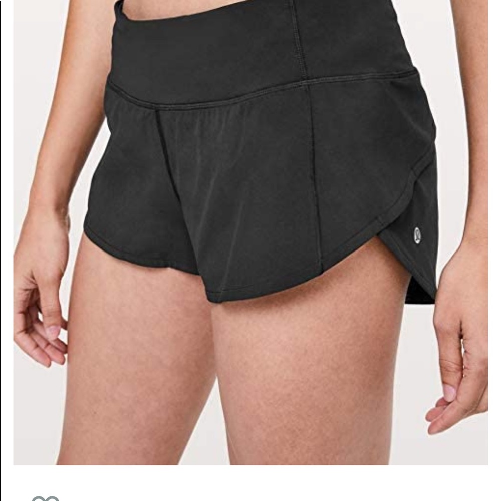 Lululemon speed shorts